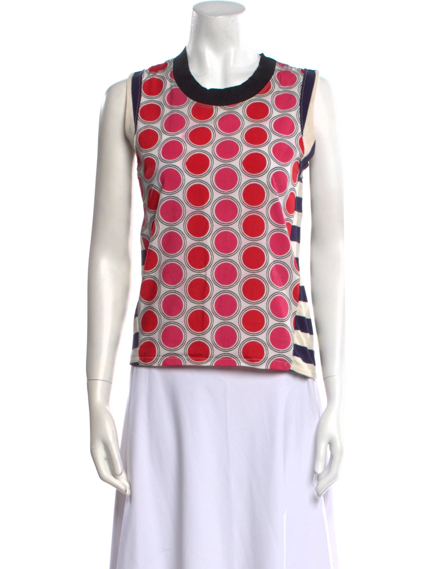 Marni Printed Crew Neck Top