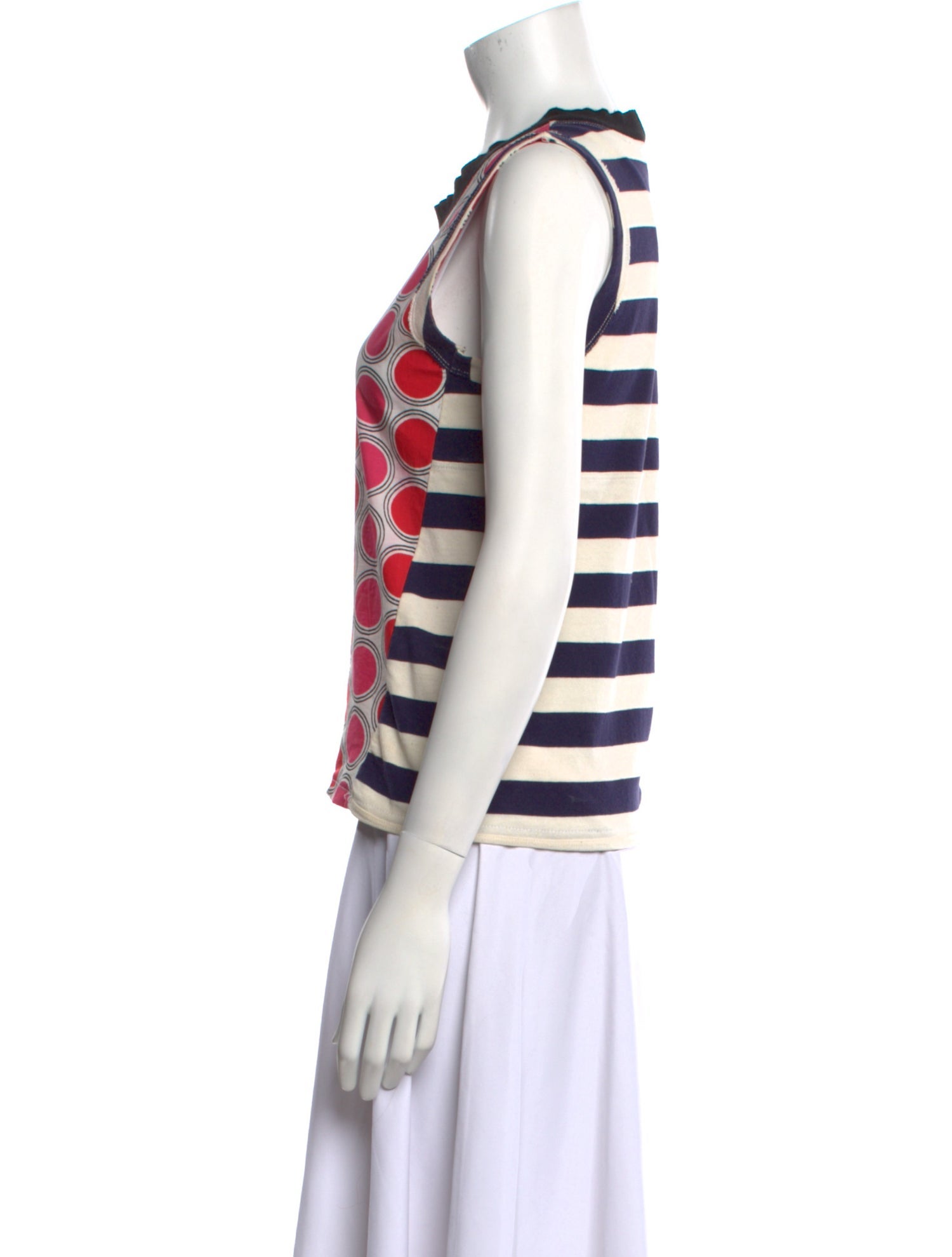 Marni Printed Crew Neck Top