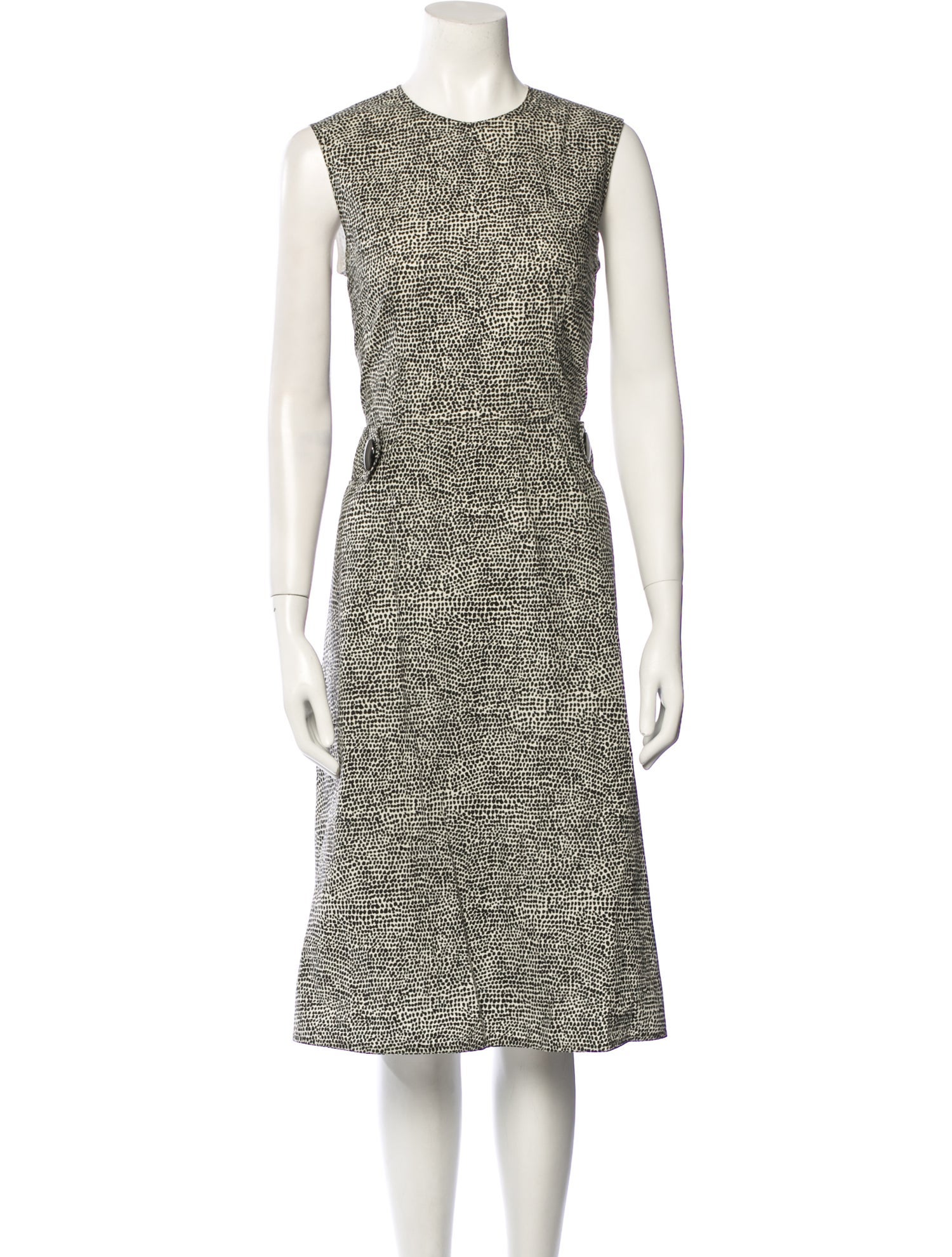 Marni Printed Midi Length Dress