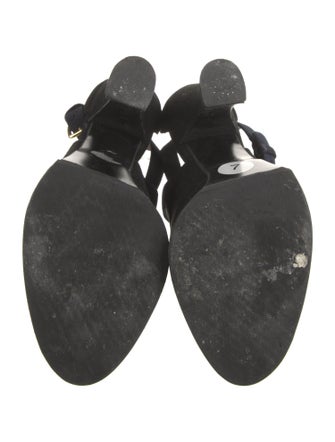 Marni Suede D'Orsay Pumps