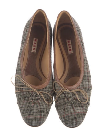 Marni Printed Ballet Flats
