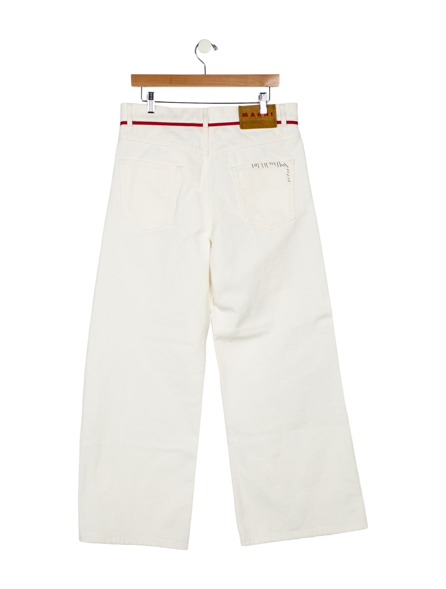 Marni High-Rise Wide Leg Jeans