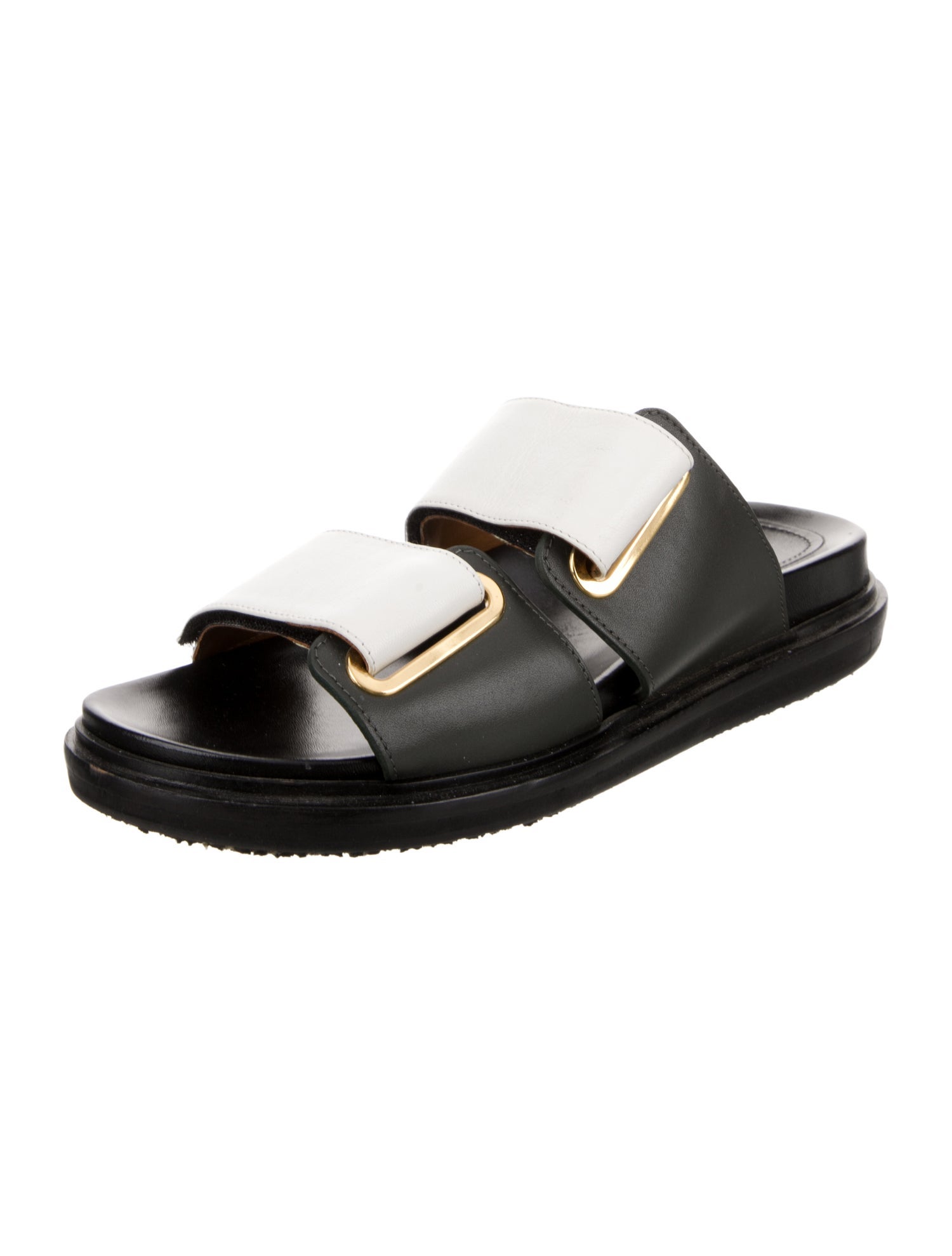 Marni Leather Slides