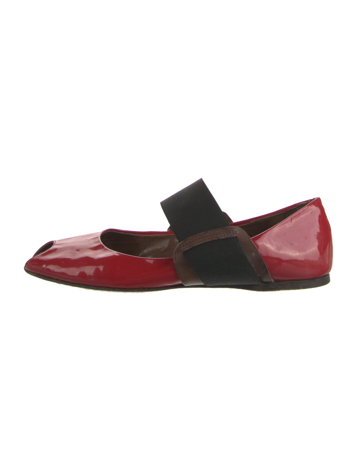 Marni Patent Leather Mary Jane Flats