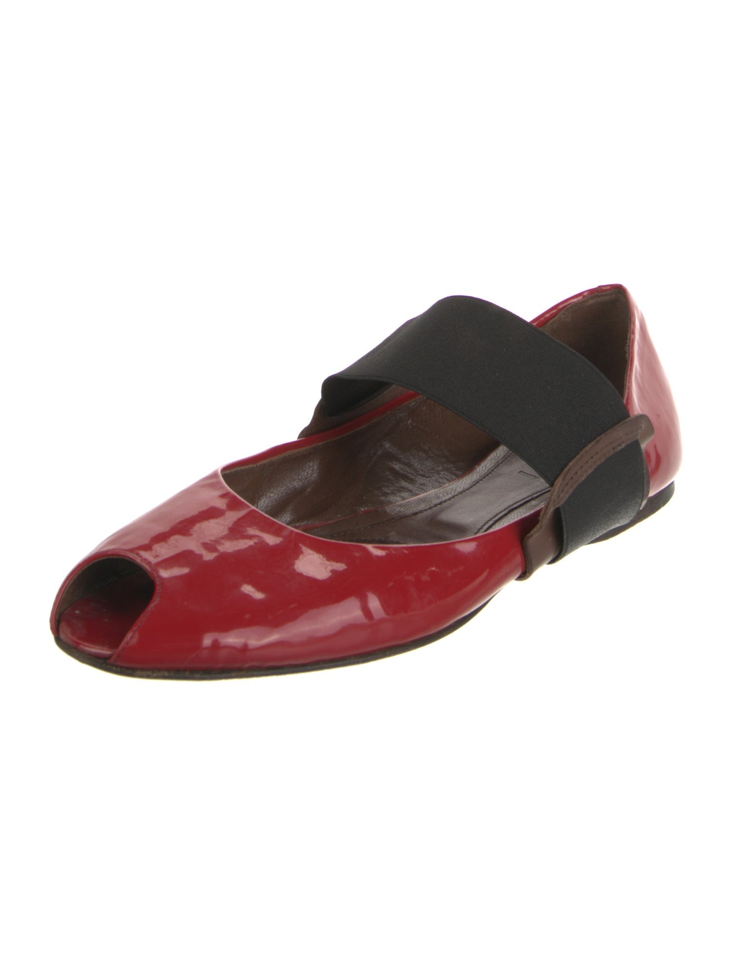 Marni Patent Leather Mary Jane Flats