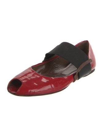 Marni Patent Leather Mary Jane Flats