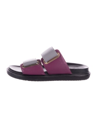 Marni Leather Slides