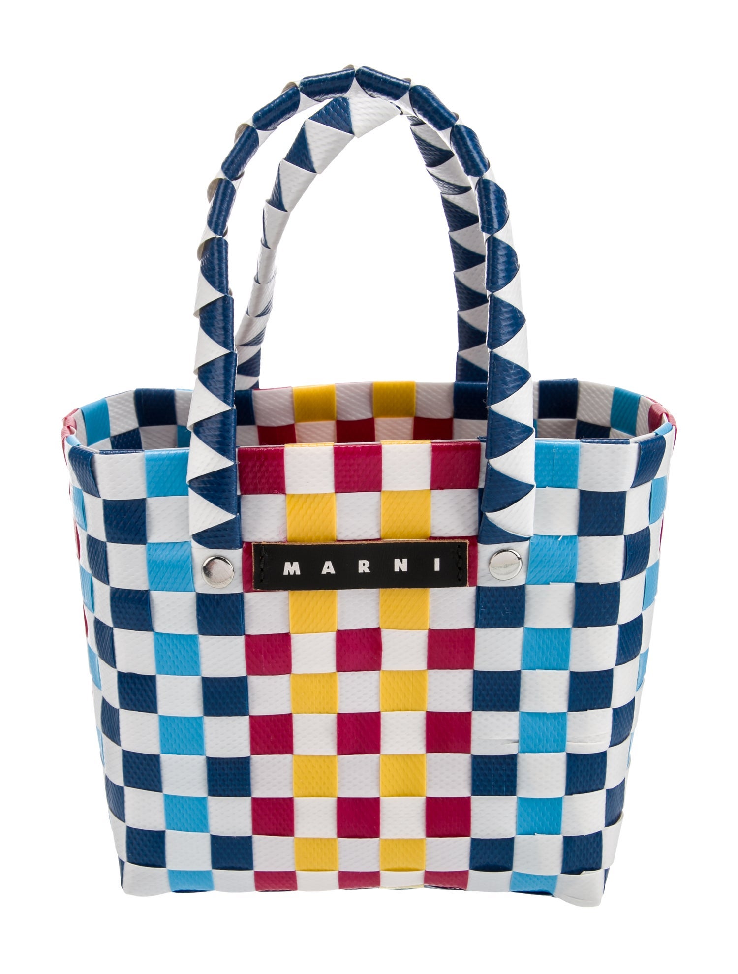 Marni Straw Top Handle Bag