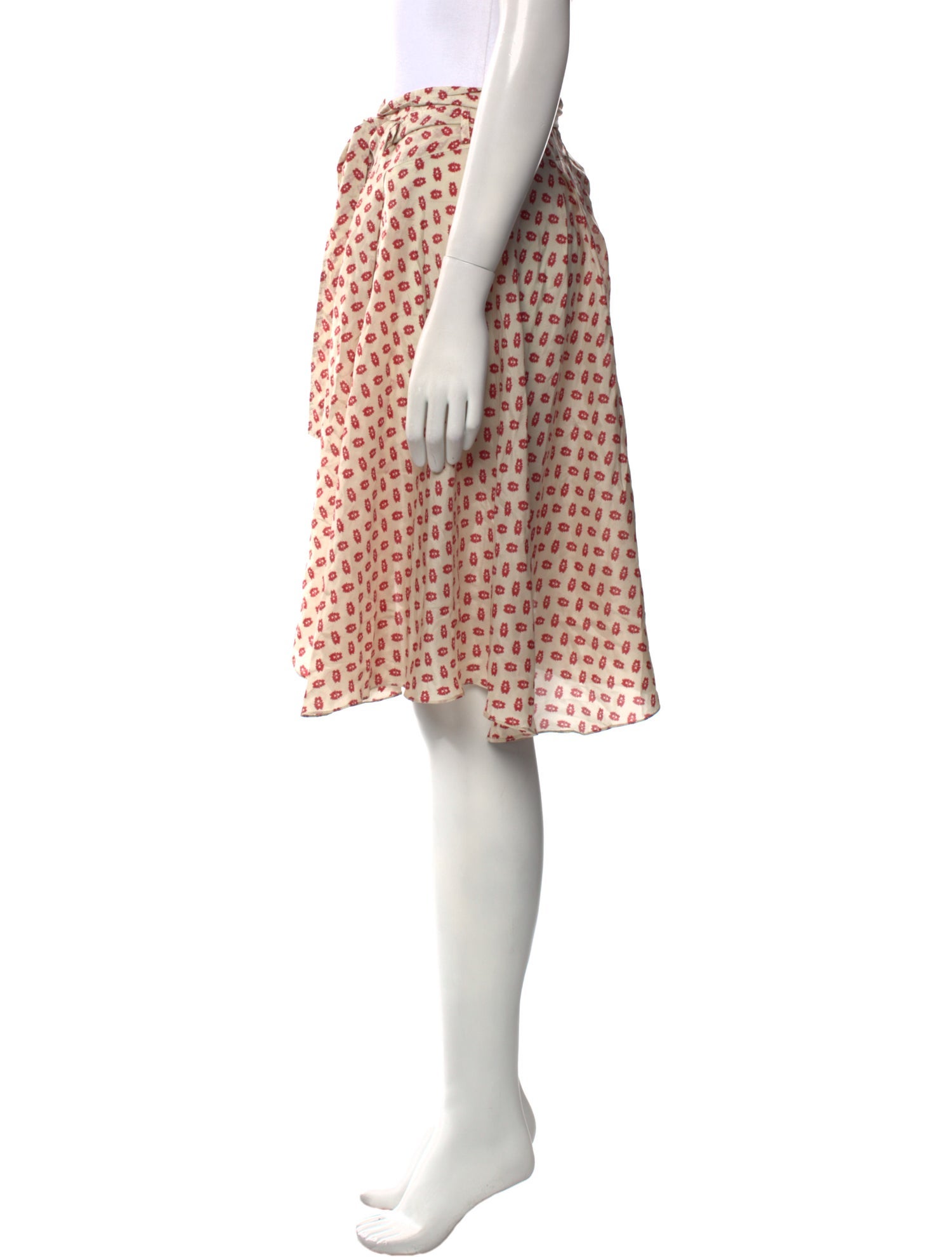 Marni Silk Knee-Length Skirt