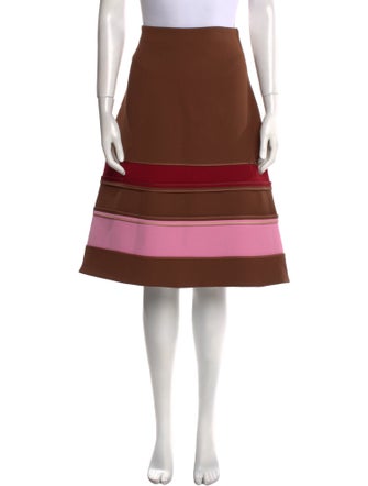 Marni Virgin Wool Knee-Length Skirt