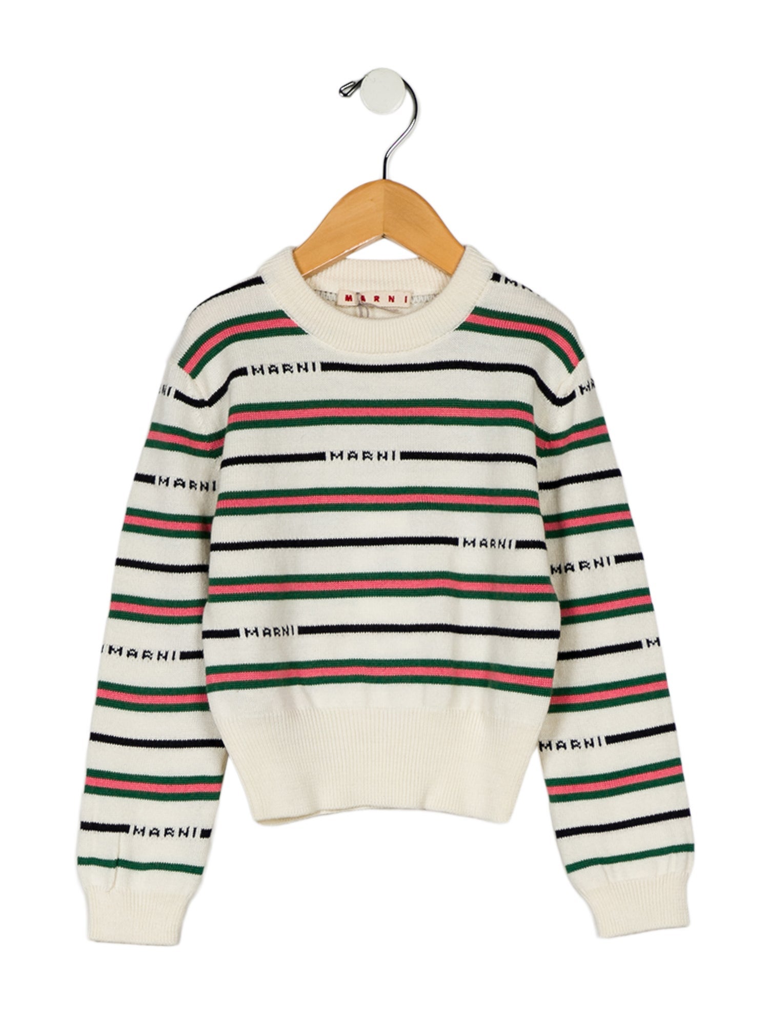 Marni Girls' Striped Knit Sweater