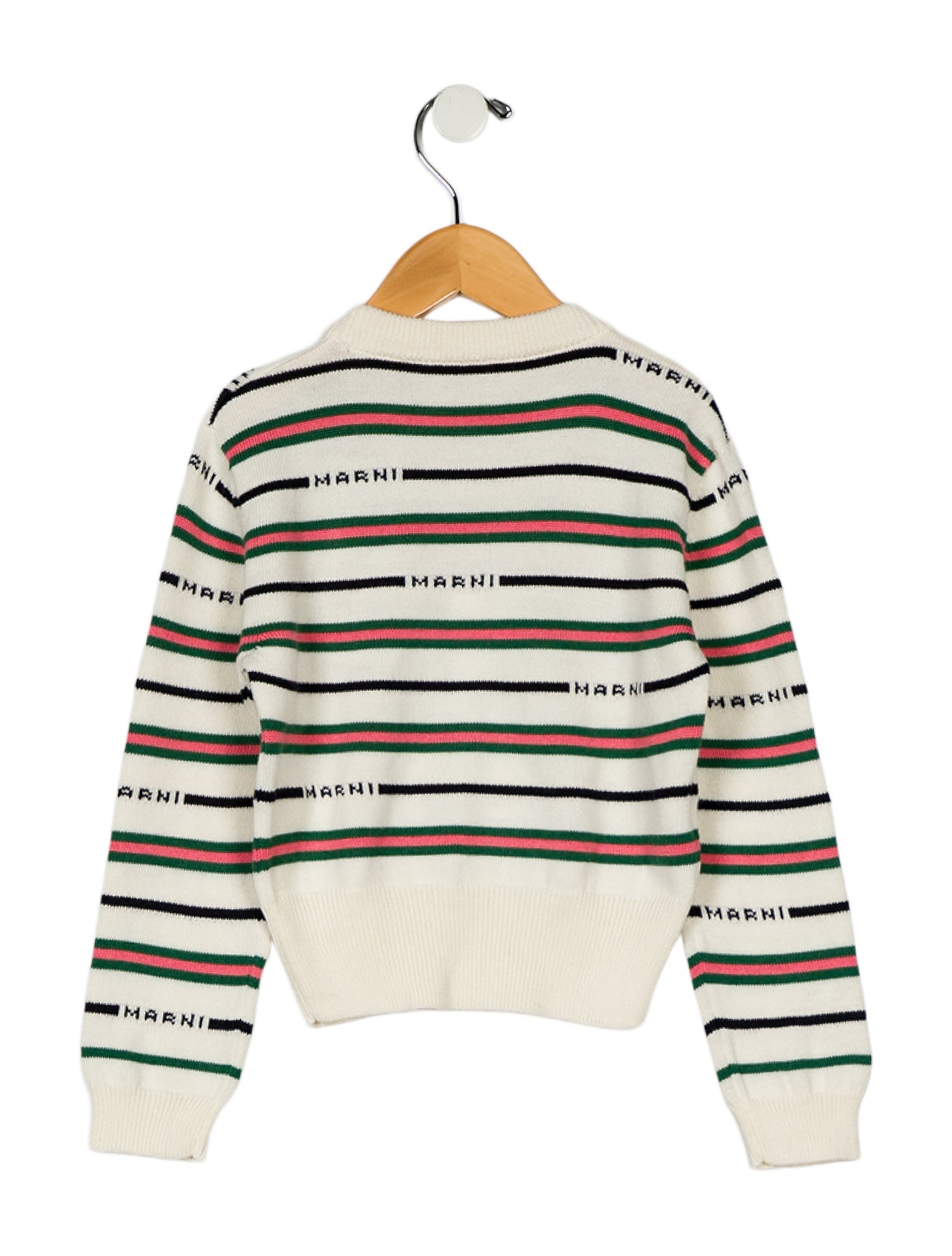 Marni Girls' Striped Knit Sweater