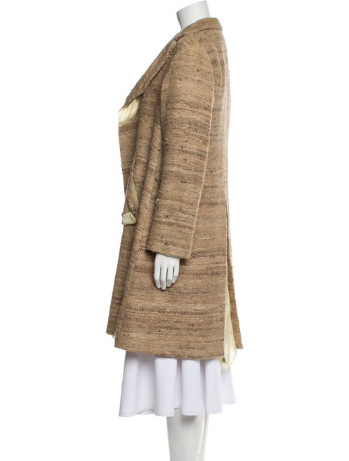 Marni Silk Tweed Pattern Coat