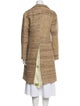 Marni Silk Tweed Pattern Coat
