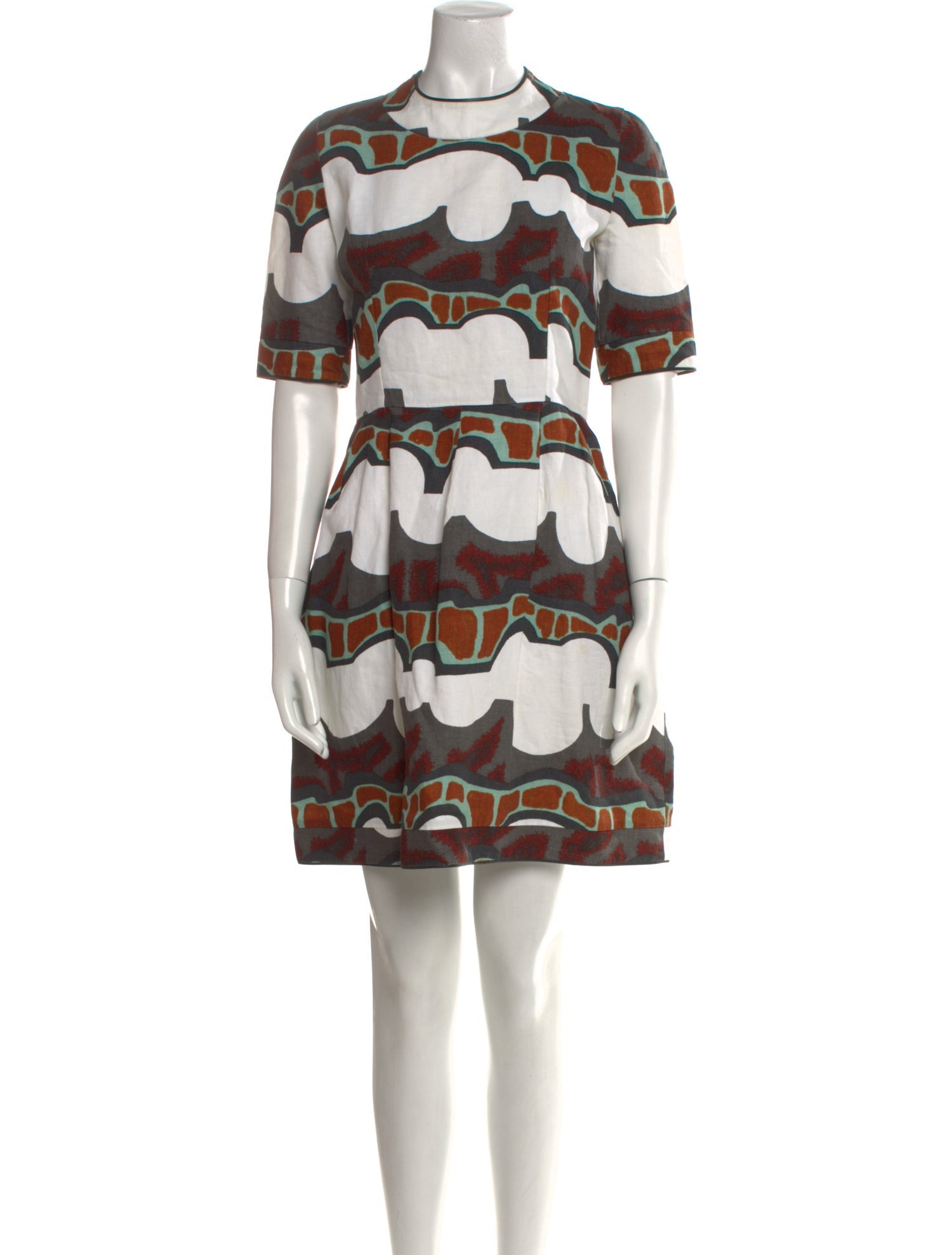 Marni Printed Mini Dress
