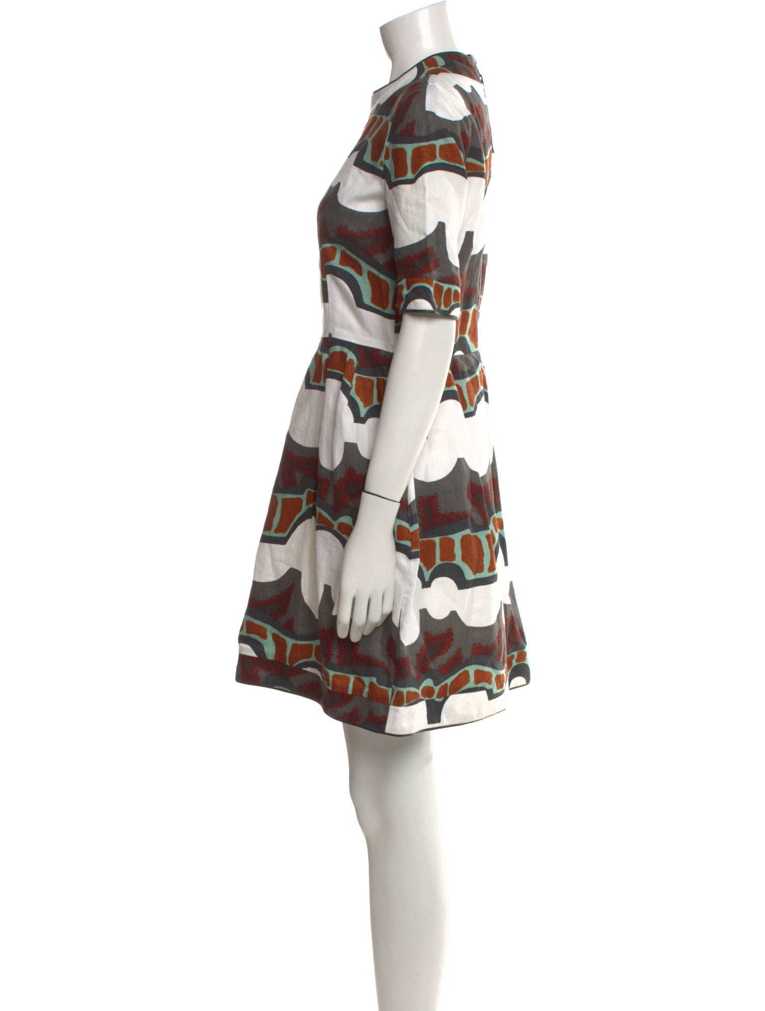 Marni Printed Mini Dress