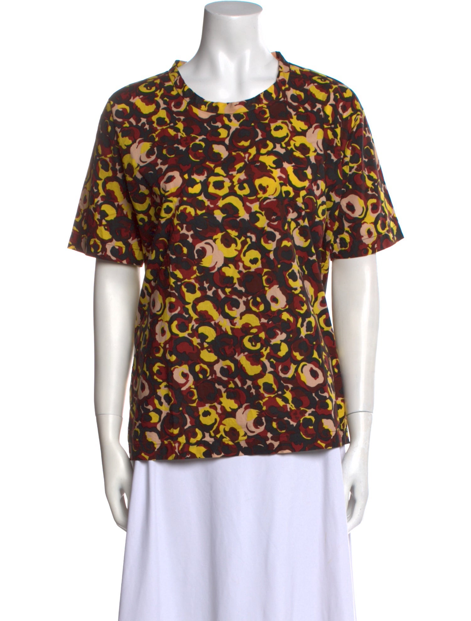 Marni Printed Crew Neck T-Shirt