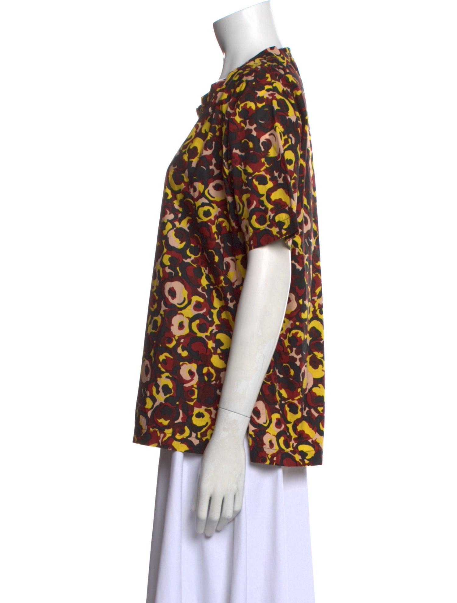 Marni Printed Crew Neck T-Shirt