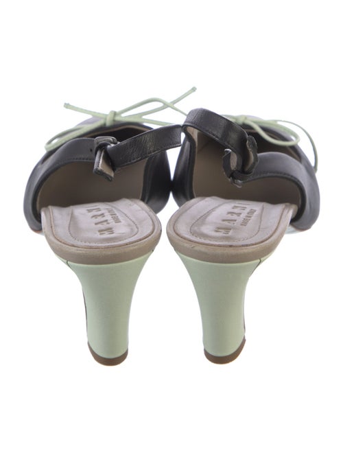 Marni Leather Slingback Pumps