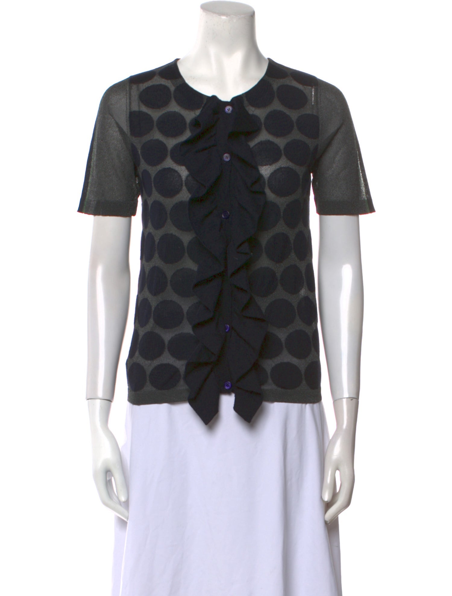 Marni Printed Crew Neck Sweater