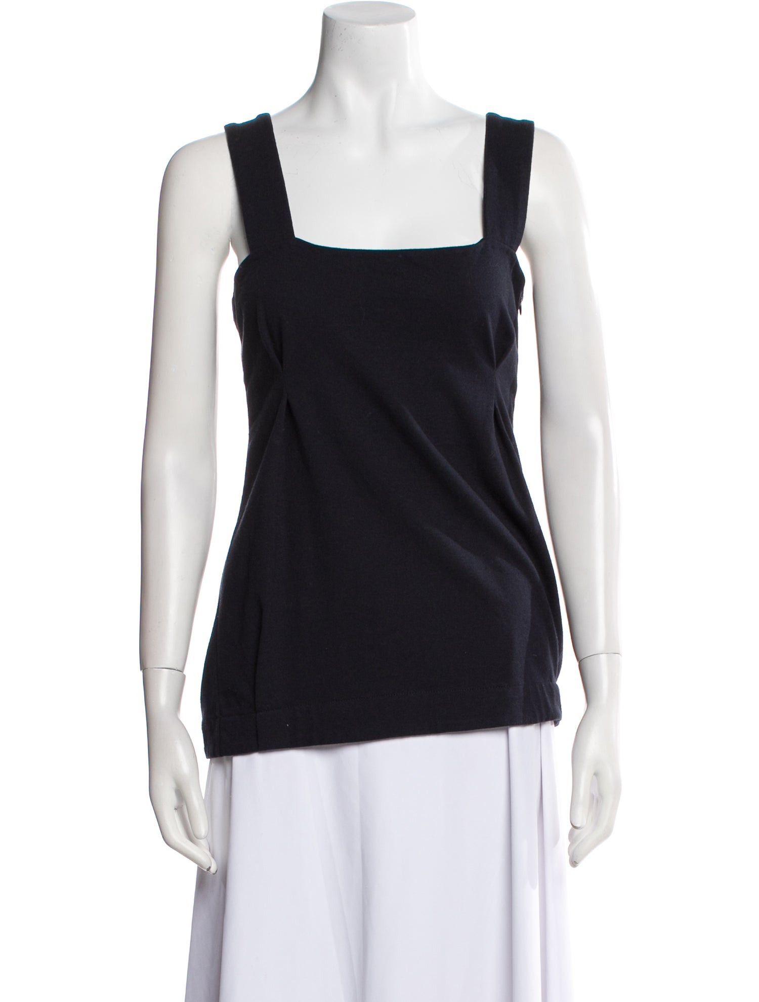 Marni Square Neckline Sleeveless Top