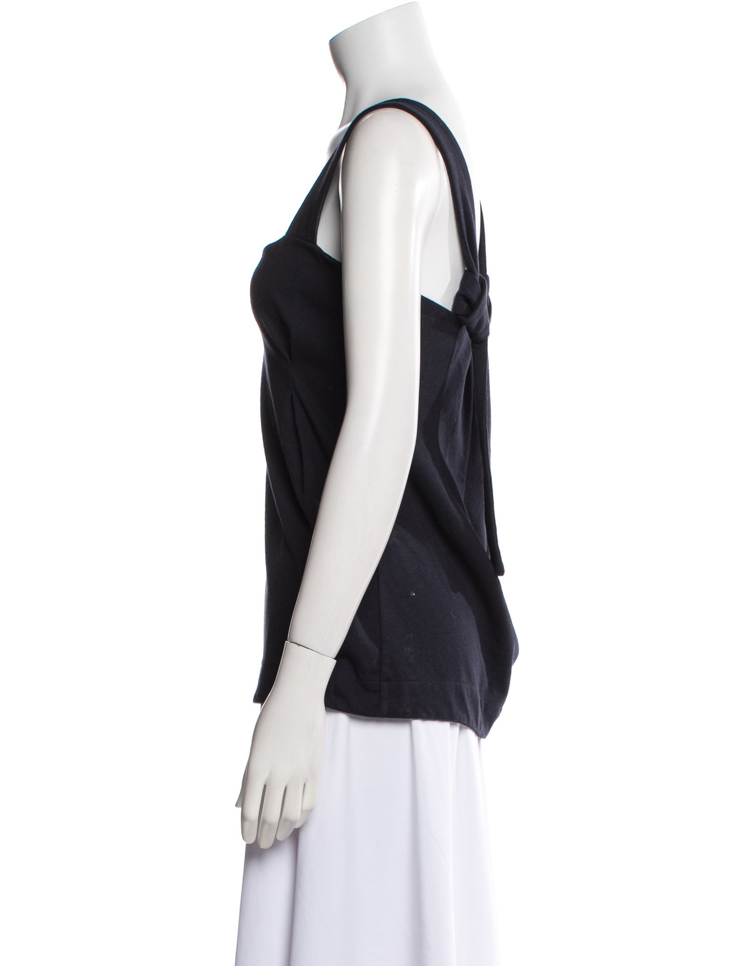 Marni Square Neckline Sleeveless Top