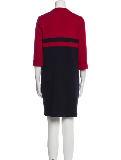 Marni Virgin Wool Colorblock Pattern Coat