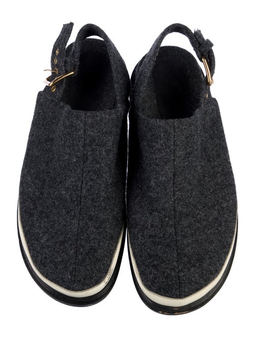 Marni Wool Slingback Flats