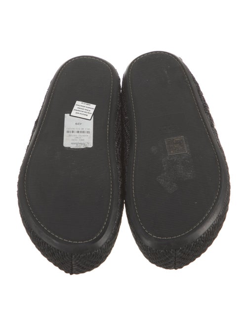 Marni Straw Braided Accents Slides