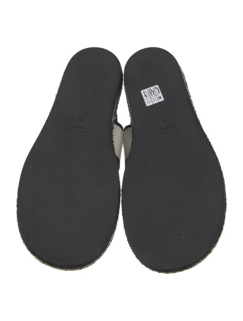 Marni Colorblock Pattern Whipstitch Trim Slingback Sandals