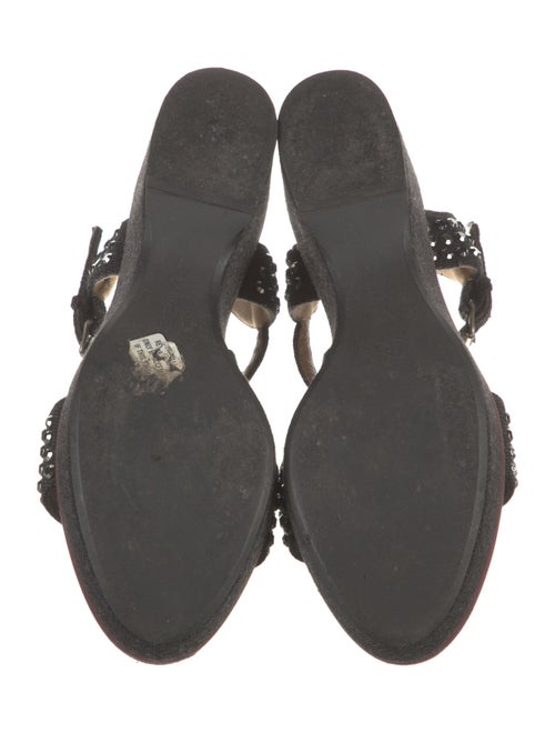 Marni Crystal Embellishments Espadrilles