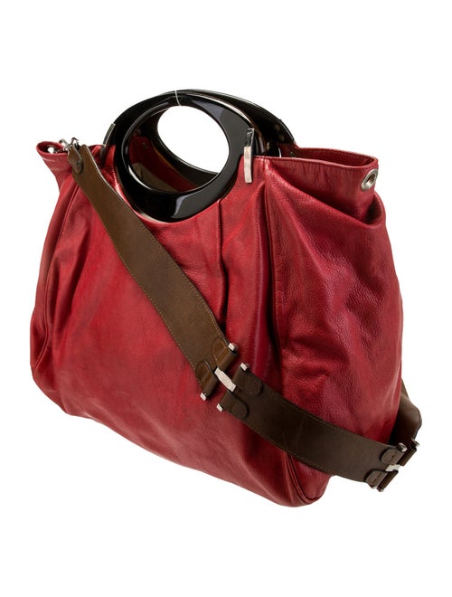 Marni Leather Top Handle Bag
