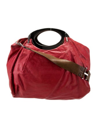 Marni Leather Top Handle Bag