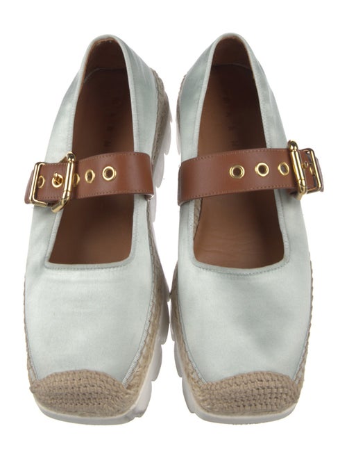 Marni Satin Grosgrain Trim Espadrilles
