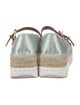 Marni Satin Grosgrain Trim Espadrilles