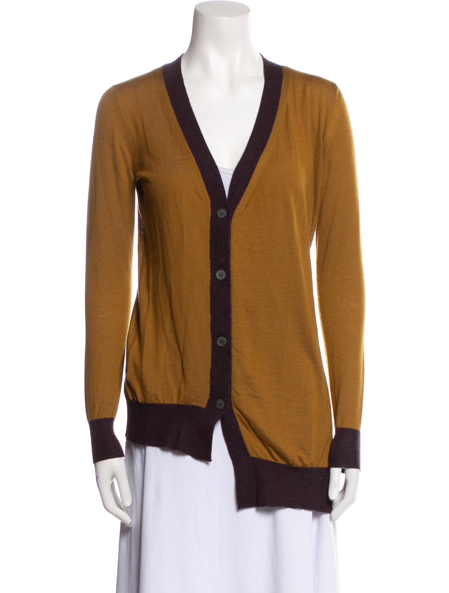 Marni Cashmere Colorblock Pattern Sweater