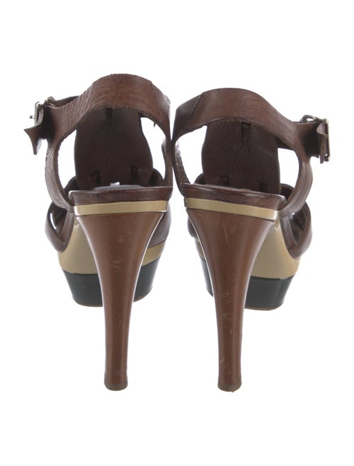 Marni Leather Slingback Sandals