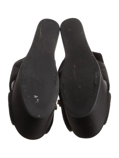 Marni Quilted Pattern Satin Sandals