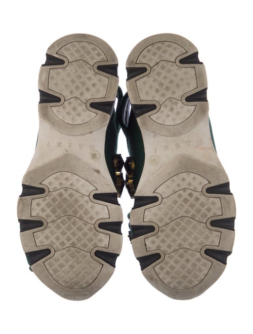 Marni Crystal Embellishments Slingback Sandals