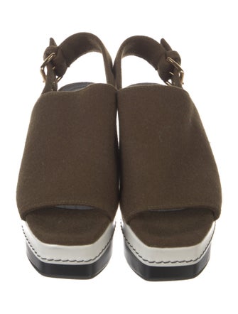 Marni Wool Slingback Pumps