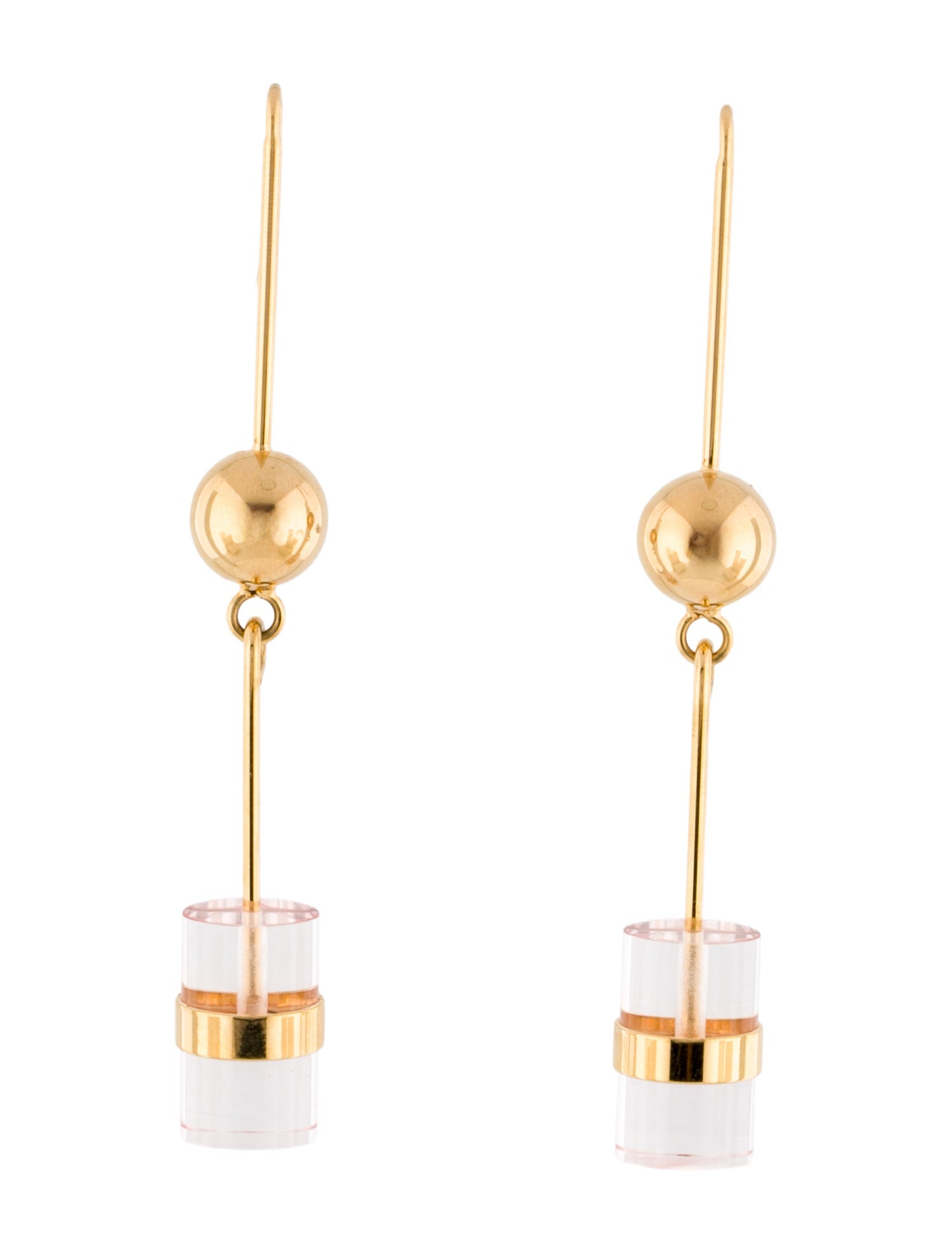 Marni Resin Sphere Drop Earrings