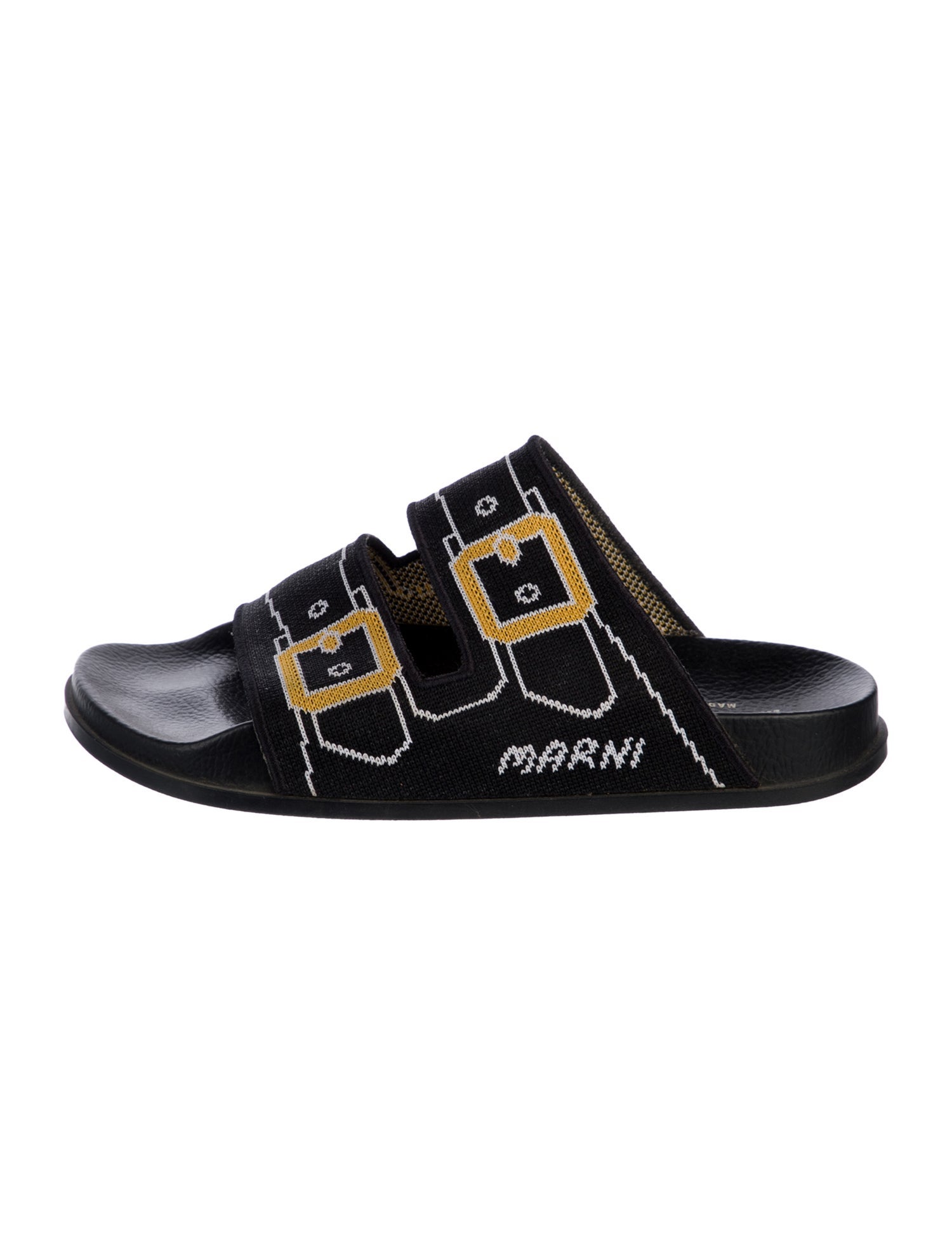 Marni Graphic Print Slides