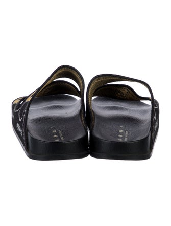 Marni Graphic Print Slides