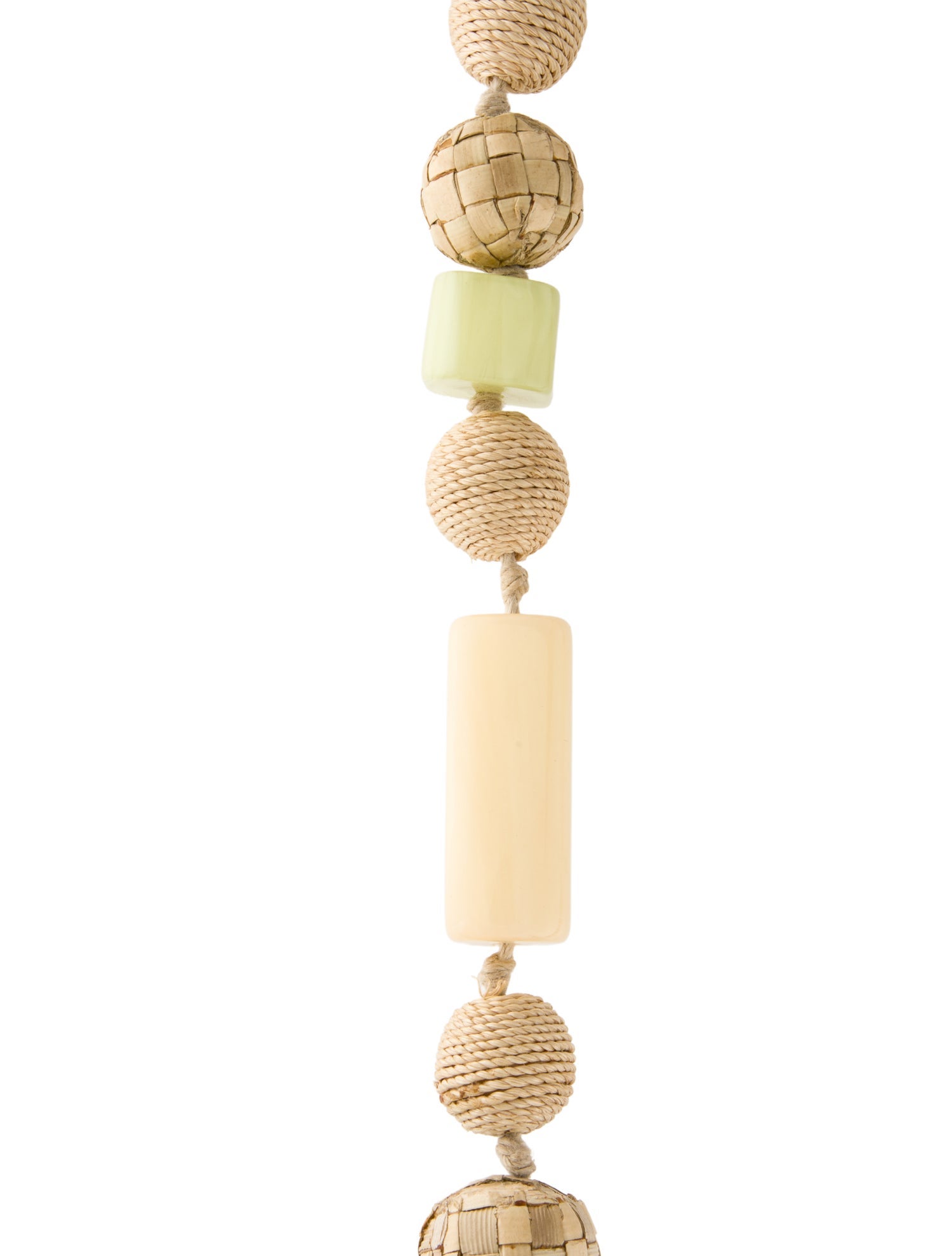 Marni Resin & Wood Flower Collar Necklace