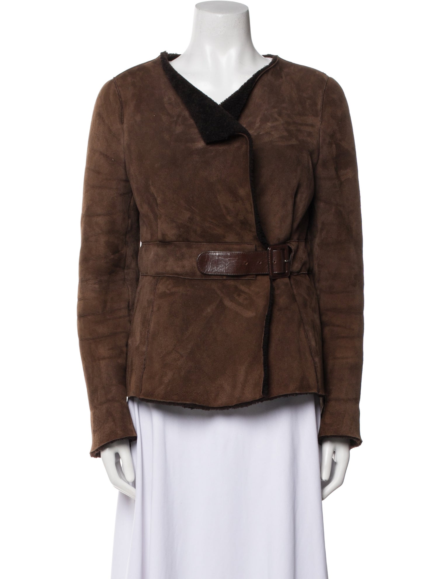 Marni Merino Wool Faux Fur Jacket