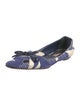 Marni Canvas Floral Print Ballet Flats