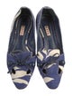 Marni Canvas Floral Print Ballet Flats