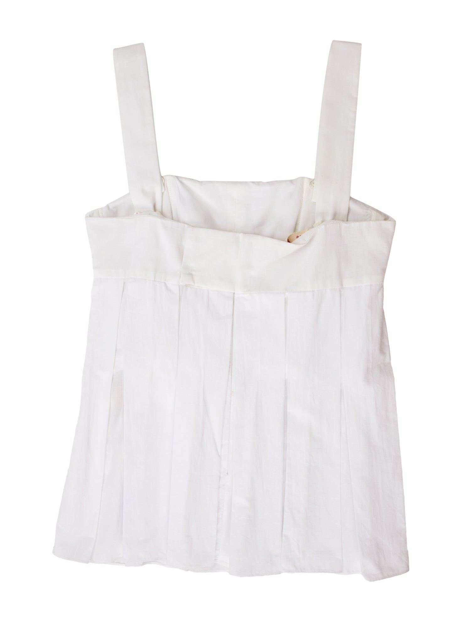 Marni Square Neckline Sleeveless Blouse