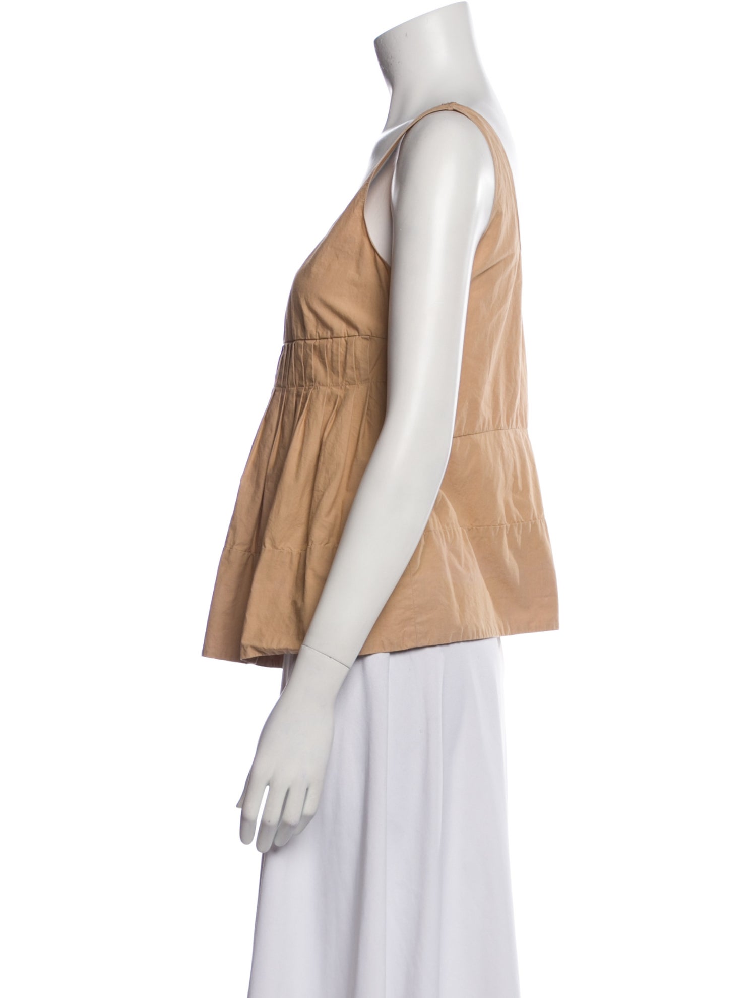 Marni Scoop Neck Sleeveless Top