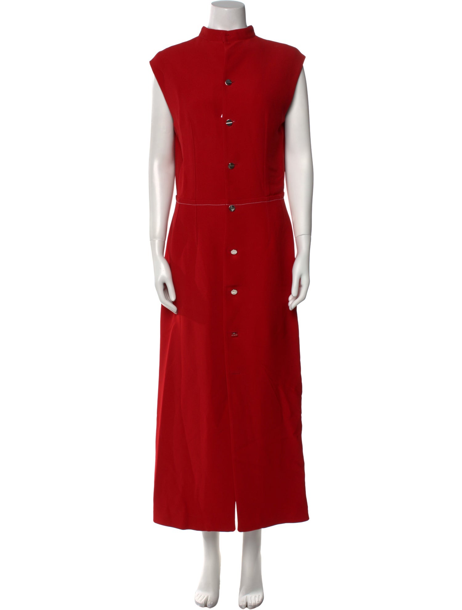 Marni Mock Neck Long Dress